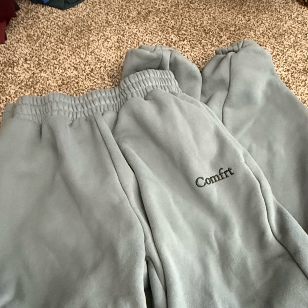 Comfit Women's Blue Track Pants - Picture 2 of 2